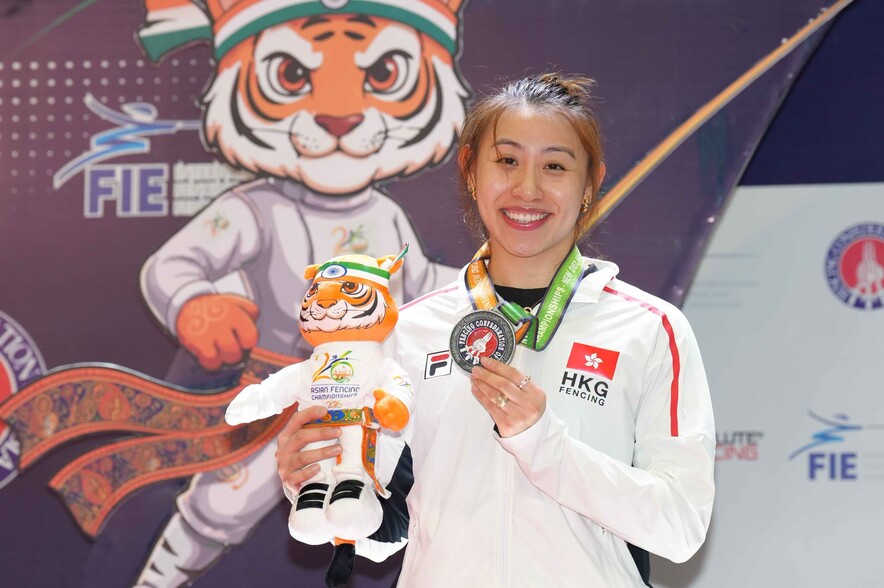 Hsieh Sin-yan (Photo: Fencing Association of Hong Kong,