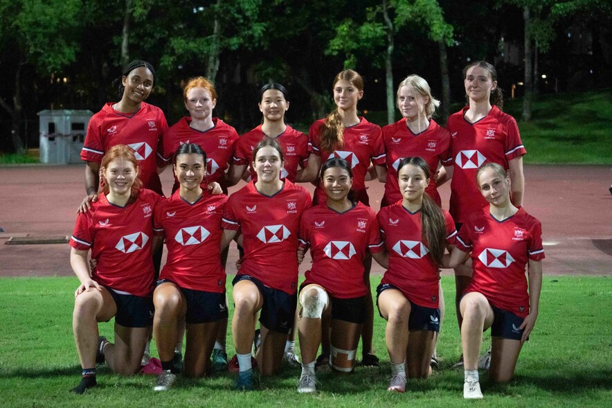 Women's U18 rugby sevens team&nbsp;

(Photo: Hong Kong China