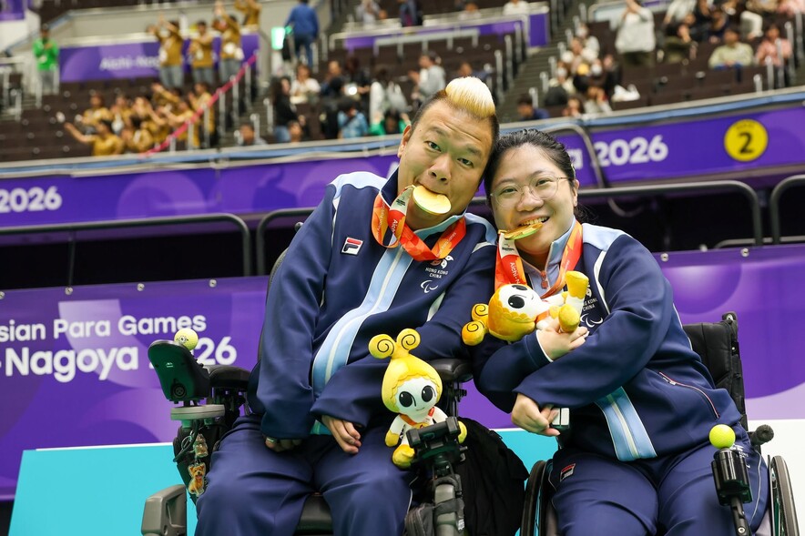 Leung Yuk-wing (left) and Cheung Yuen (Photo: China Hong Kong