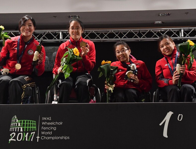 相片提片：香港残疾人奥委会暨伤残人士体育协会