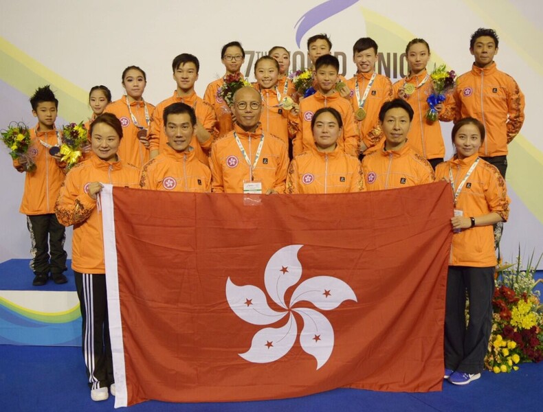 Hong Kong junior wushu&nbsp;team