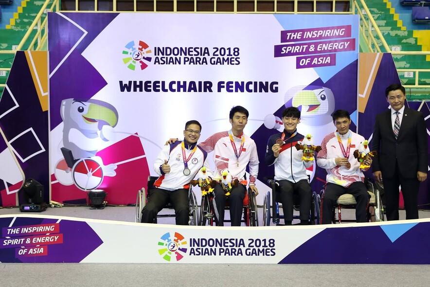 相片提供：香港残疾人奥委会暨伤残人士体育协会