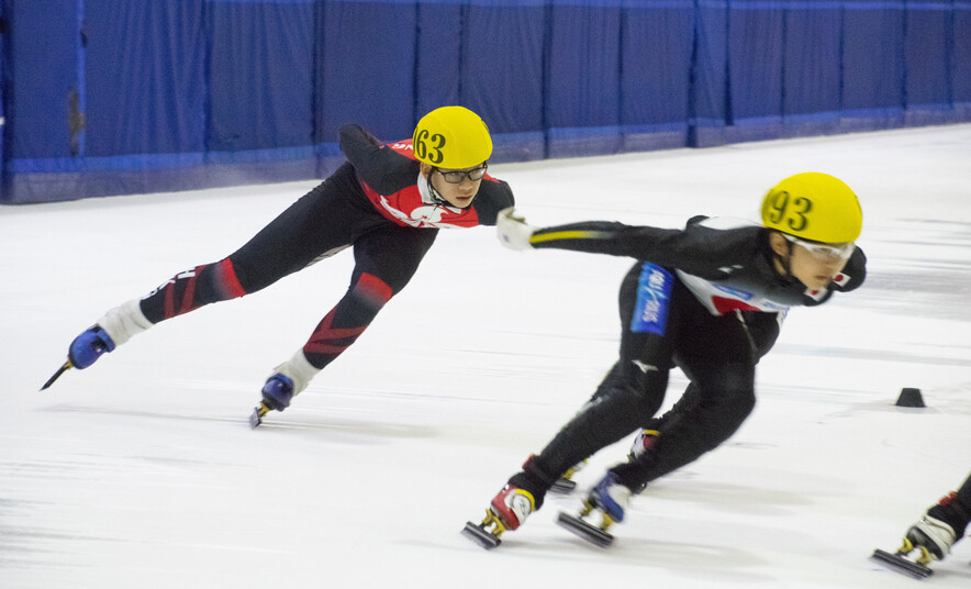 Left:&nbsp;Chan Ho-tung (Photo: Hong Kong Skating Union)