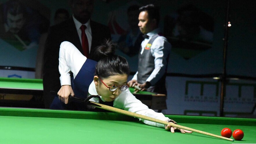 吴安仪（图片来源：Asian Confederation of Billiard Sports）