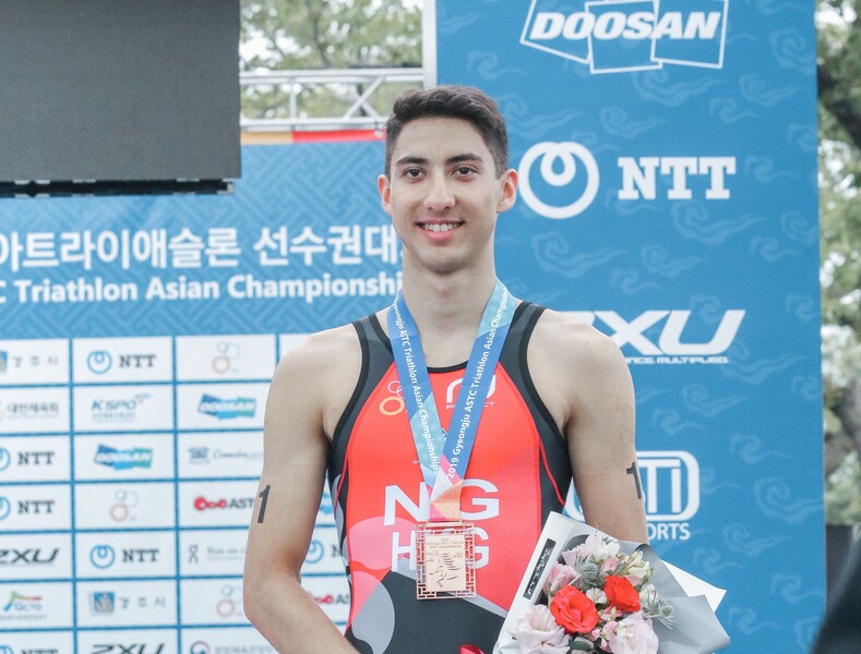 Ng Tai-long (Photo: Hong Kong Triathlon Association)&nbsp;