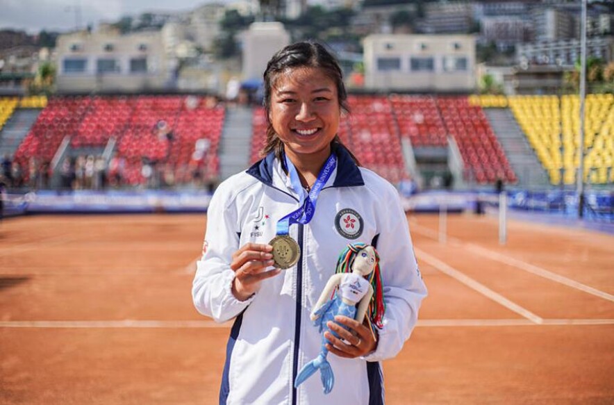 Eudice Chong (Photo: Hong Kong Tennis Association)