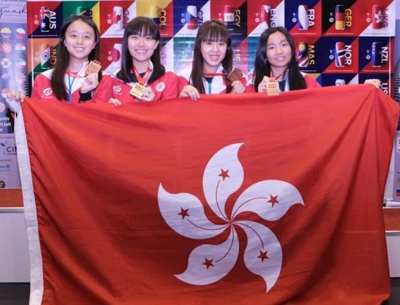 From left: Wong Po-yui, Lee Sum-yuet, Fung Ching-hei and Chan Sin-yuk