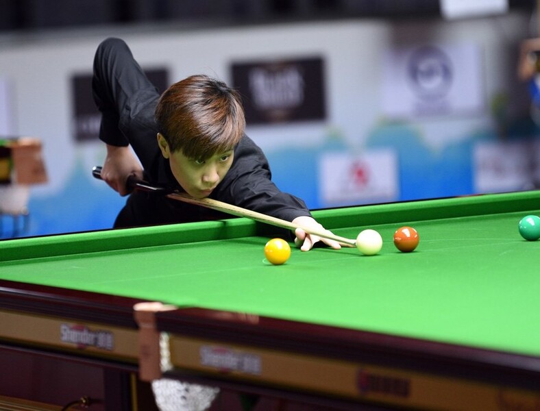 何綺麒&nbsp;(圖片來源: International Billiards &amp; Snooker