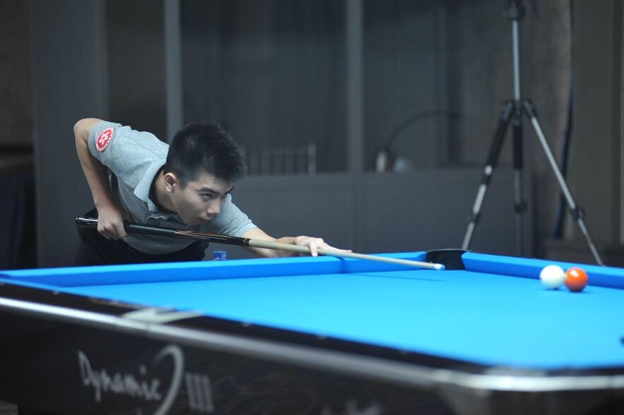 Fu Huan (Photo: The Cyprus Pocket Billiard Federation)