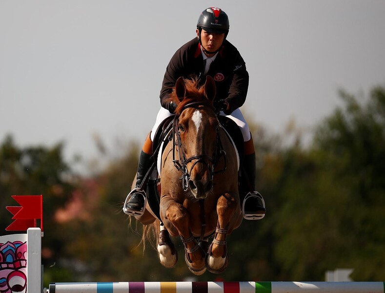 郑文杰（图片来源：FEI Asian Championships Pattaya 2019