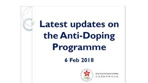 Latest updates on the Anti-Doping Programme [ Part 1 ]